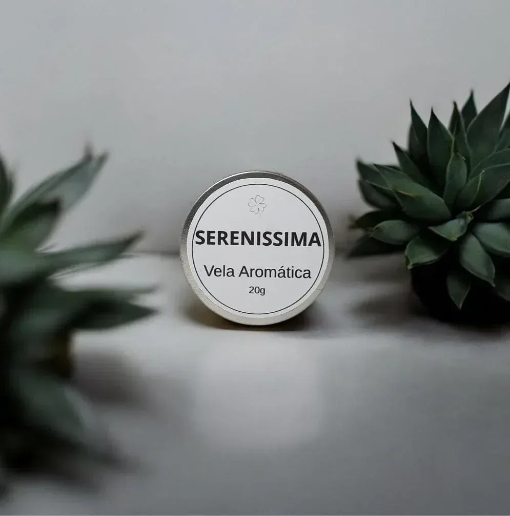 Vela Aromática Persolalizável | Cereja com Avelâ | Kit com 6 - Linhas & Lares