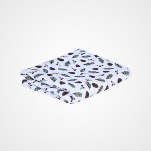 Toalha de Mesa Bosque Natalino | 4 à 8 Lugares