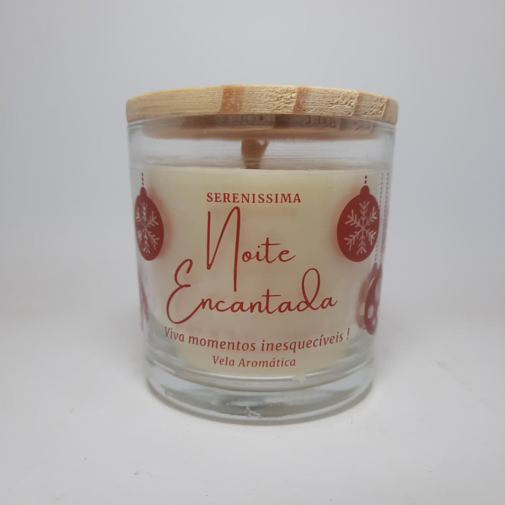 Vela Aromática 200g | Noite Encantada |  Canela